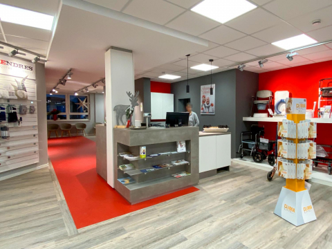 Professioneller Ladenbau für Orthopädische Schuhexperten