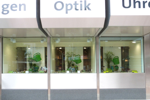 Schaufenster-Impressionen bei Optik Gärtner