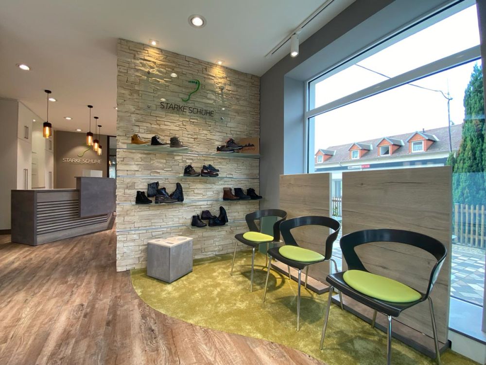 Ladenbau Orthopädie Schuhtechnik von Bäuerlein Objektdesign