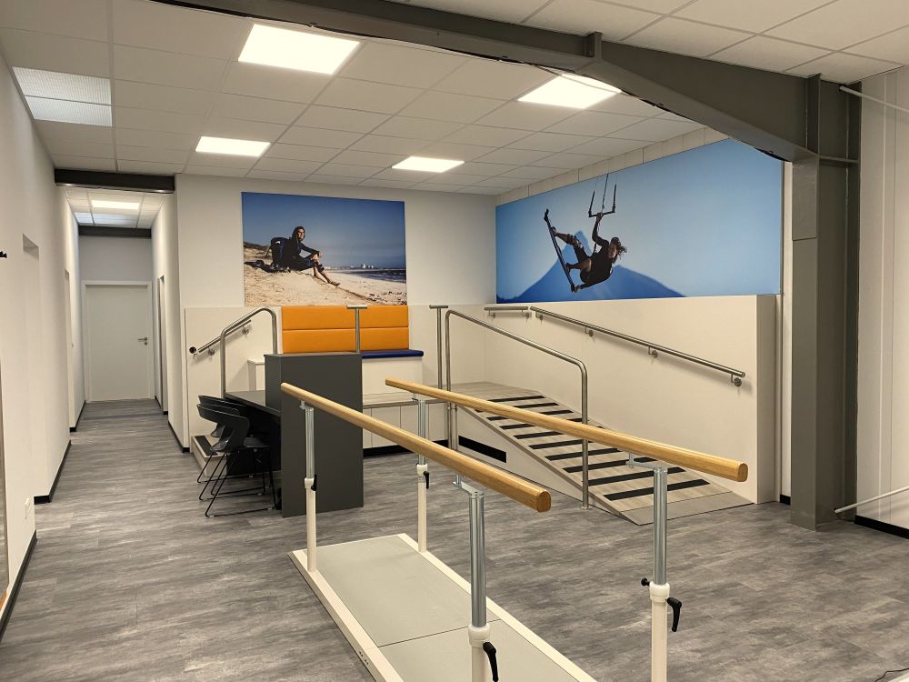 Anpassungskabine für das Orthopädie- und Sanitätshaus Wöber in Großwallstadt von Bäuerlein Objektdesign.