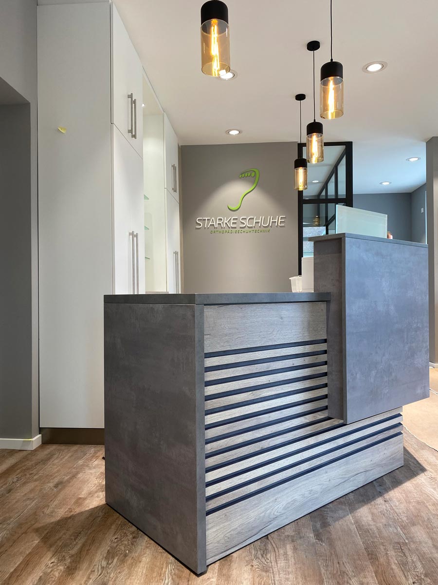 Theke bei Orthopädieschuhtechnik Starke