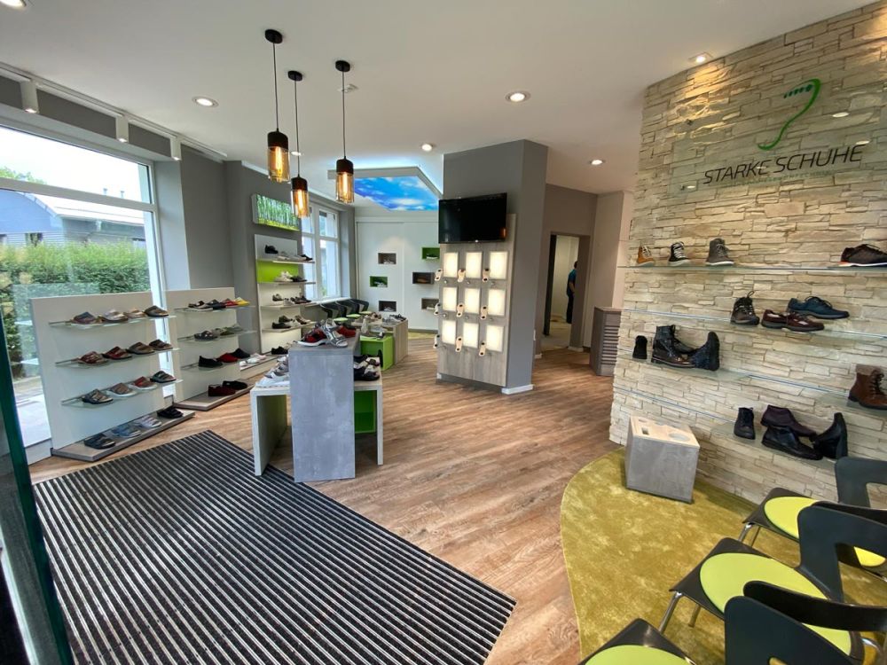 Ladenbau von Bäuerlein Objektdesign für Schuhtechnik Starke