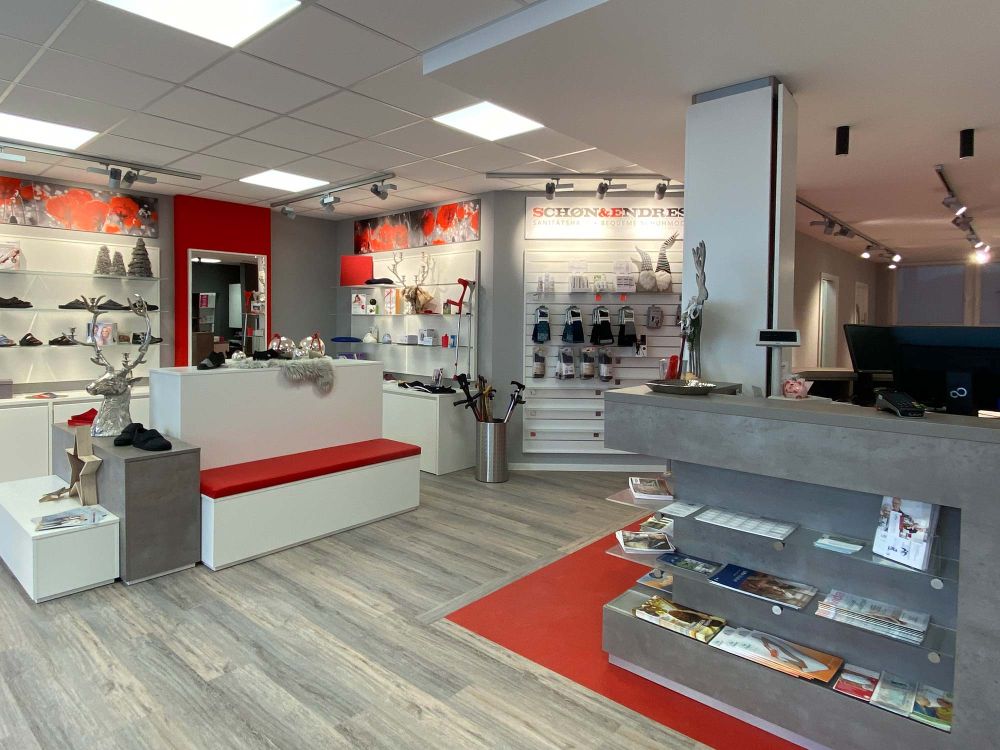Innovativer Ladenbau für Orthopädische Schuhtechnik von Bäuerlein Objektdesign