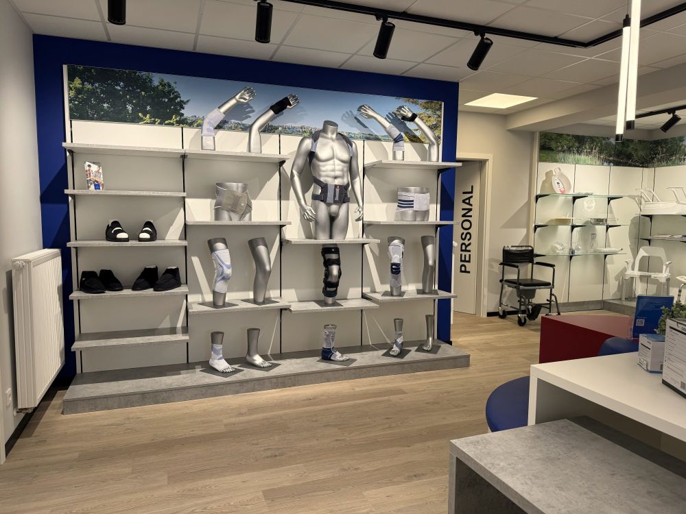 Jede Fläche wurde individuell auf die räumlichen Gegebenheiten und die Produktanforderungen abgestimmt. 