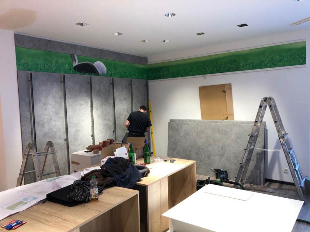 Ladenbau Golfodrom Golf Resort Bad Griesbach