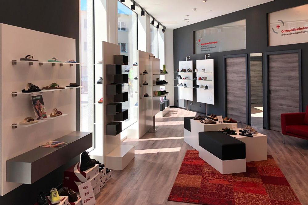 Orthopädiebau von Bäuerlein Objektdesign für Fußfit Fischer