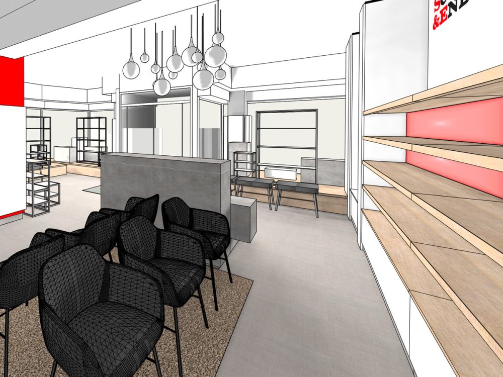 Innenausstattung Ladenbau Schön & Endres von Bäuerlein Objektdesign